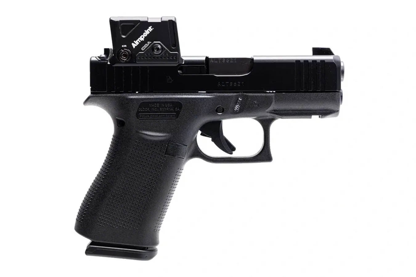 Glock 43X MOS 9mm Pistol with Aimpoint COA Optic (LE)